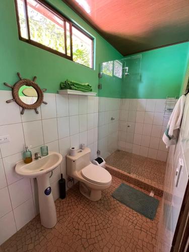 Ένα μπάνιο στο Apartamento Kathe y Fabi