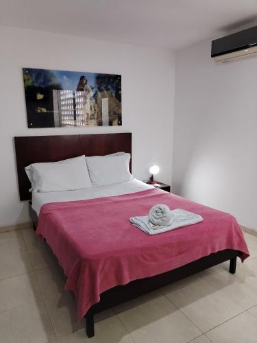 Кровать или кровати в номере Villalba Boutique Hotel