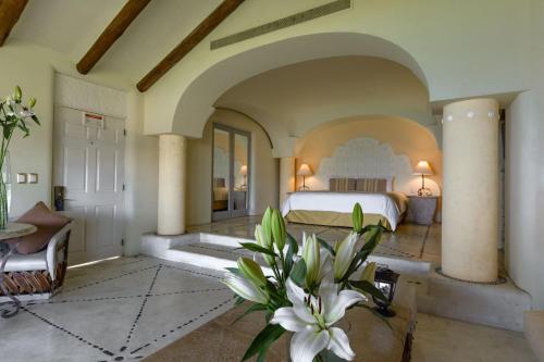Quinta Real Huatulcoにあるベッド
