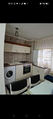Posezení v ubytování Manu Apartament