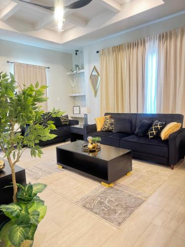 Posezení v ubytování Luxe of Haven - 2bed with office and free parking