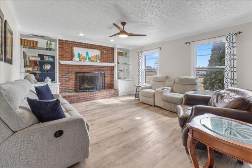 Un lugar para sentarse en Tranquil Escape on 1 Acre Near Eagle Creek
