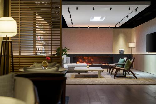 Ruang duduk di Ming Hotel Nanjing - MGallery Collection