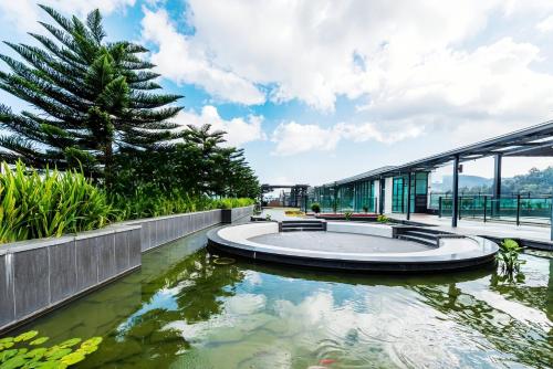 Κήπος έξω από το Vista Residence Genting Highlands