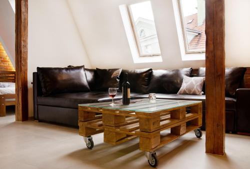 Posedenie v ubytovaní Apartamenty Młyńska 4