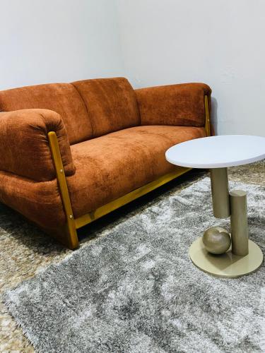 Posezení v ubytování Cozy studio