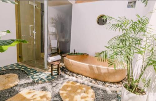 Χώρος καθιστικού στο La Fontaine de Tara