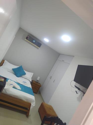 Postel nebo postele na pokoji v ubytování Chalet Ledymar