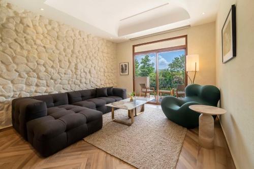 Χώρος καθιστικού στο Hotel La Compania Del Valle