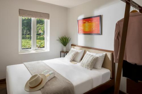 Katil atau katil-katil dalam bilik di Homestay Interconnection Ba Vì - Hà Nội