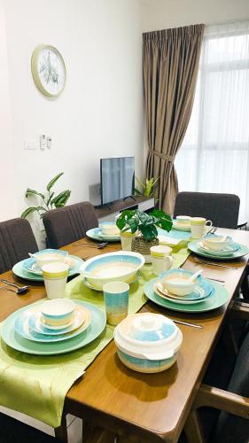 Posezení v ubytování Condo Ioi City Mall Putrajaya, 3 & 2 Bedrooms, near to Hospital Serdang, UPM, Uniten
