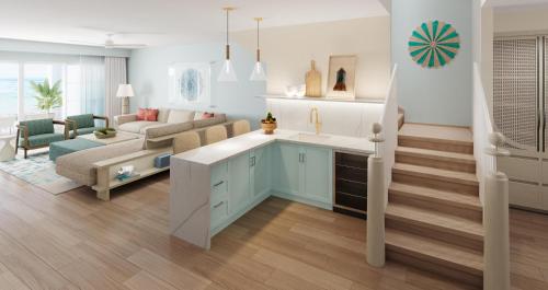 Area soggiorno di Beaches Turks and Caicos Resort Villages and Spa All Inclusive