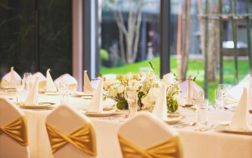 Εστιατόριο ή άλλο μέρος για φαγητό στο Shanghai Zhangjiang Parkyard Hotel - Free shuttle bus from the New International Expo Center during the exhibition