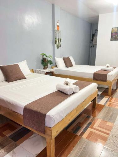 Postel nebo postele na pokoji v ubytování Sequor Palm Villa