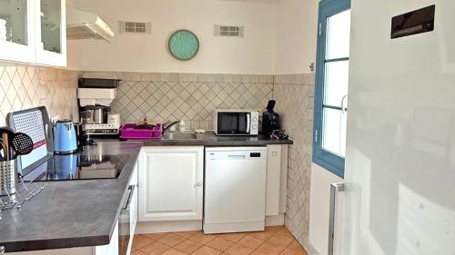 Appartement 2 chambres avec piscine privée, bas de villa indépendant - Sainte Maxime Semaphore 24