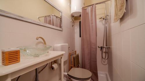 Koupelna v ubytování Casa Fresca