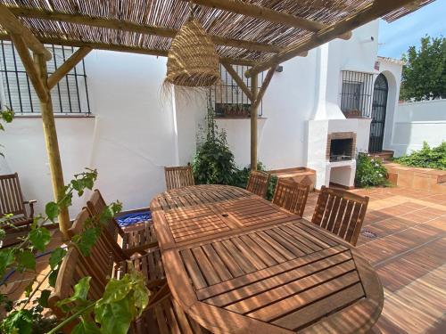 Αίθριο ή υπαίθριος χώρος στο Duplex Las Torres La Barrosa - 750m from the Beach