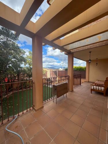 Un balcón o terraza en Anosa