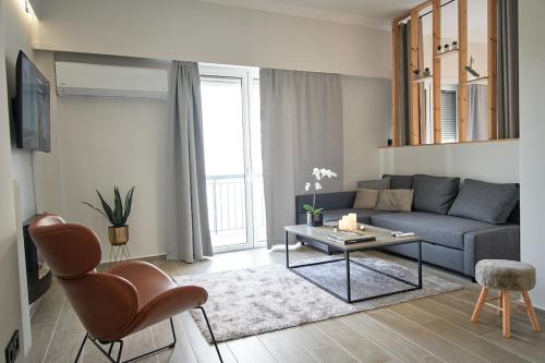 Posezení v ubytování Cozy Living
