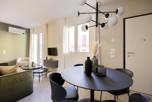 Ruang duduk di Luxury Home in the heart of Vicenza
