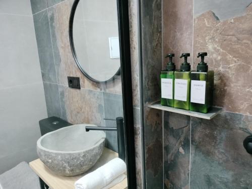 Kúpeľňa v ubytovaní Villa andaluza relax y playa en entorno tranquilo