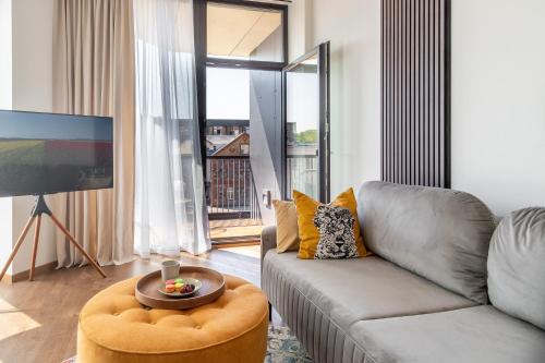Zona d'estar a Caramel apartment