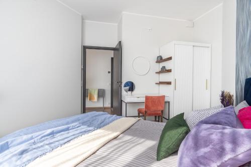 Postelja oz. postelje v sobi nastanitve Caramel apartment