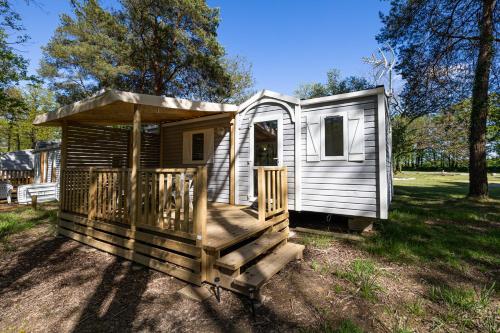 Mobil Home climatisé, 2 ch, 5 pers, Wifi 30 mn du grand parc d'attraction Puy duFou