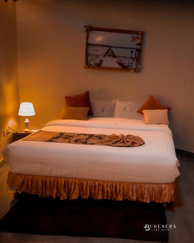Bugesera Lake Resortにあるベッド