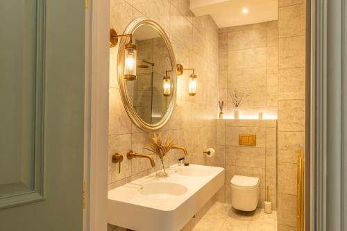 Et badeværelse på Coral House