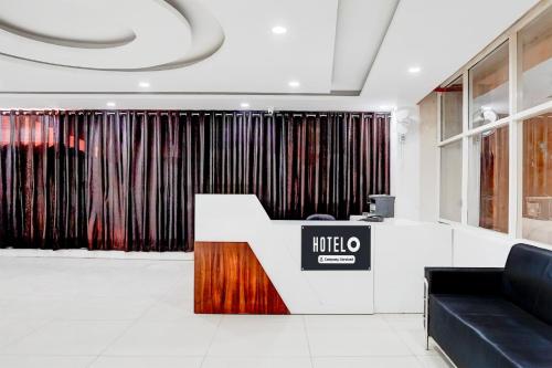 Posezení v ubytování Super Hotel O Bhangel Dadri Road Noida