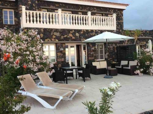Κήπος έξω από το Appartement Taburiente