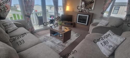 Posezení v ubytování Caravan 133