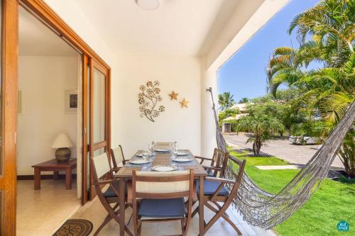 Κήπος έξω από το Reserva Imbassaí - Apto TD 3 102 Buganvílias