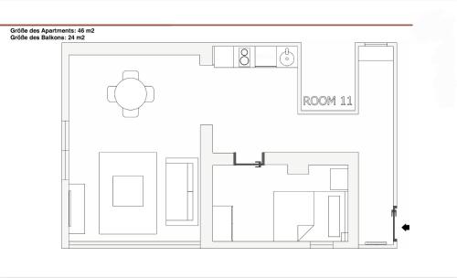 Colakationの見取り図または間取り図