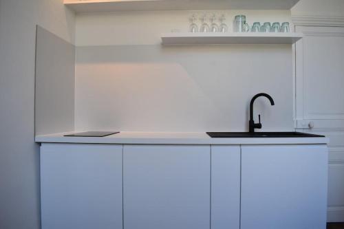 Kuchyň nebo kuchyňský kout v ubytování L'Opaline