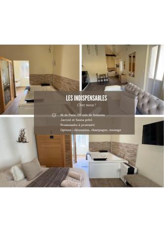 Photo de la galerie de l'établissement Romance pour 2 avec sauna et balnéothérapie privé, à Fontenoy