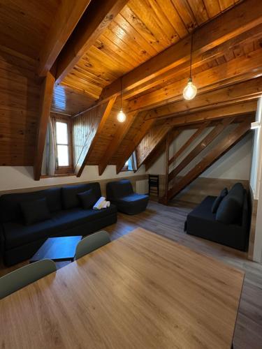 Posezení v ubytování Apartamentos La Solana