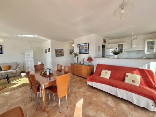 Posezení v ubytování Villa "Regalu" vue mer Molini Porticcio