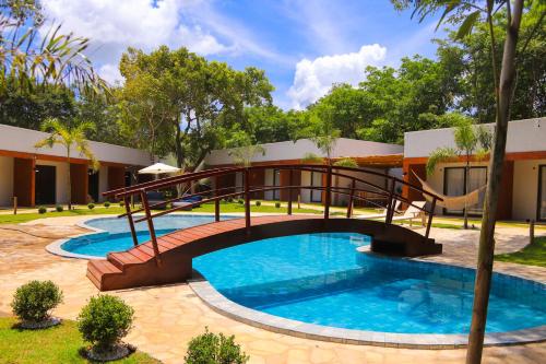 Πισίνα στο ή κοντά στο Pousada Bosque da Serra