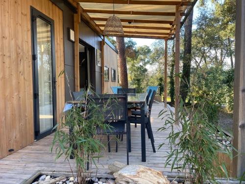 Fotografie z fotogalerie ubytování Mobil home La Civelle v destinaci Capbreton