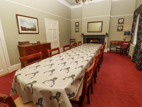 Posezení v ubytování Cheviot Manor