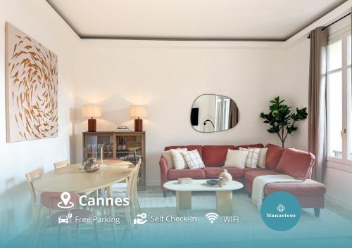 Cannes centre - 10mn Palais, Croisette, Plage - CY