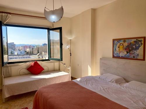 Postel nebo postele na pokoji v ubytování RTSH Apartment