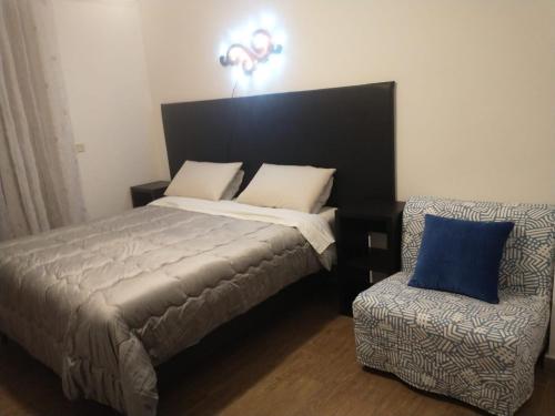 Postel nebo postele na pokoji v ubytování B&B DALLA ZIA