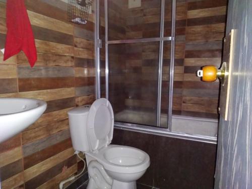 Ένα μπάνιο στο Apartaestudio 90