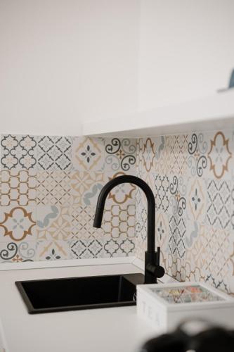Kuchyň nebo kuchyňský kout v ubytování Alatea Apartments Poloni