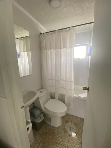 Ένα μπάνιο στο Casa Ovejero