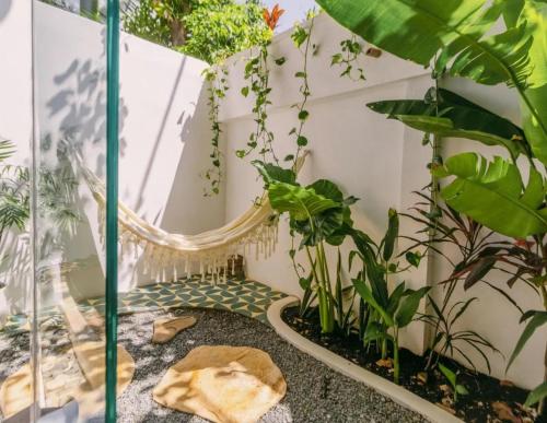 Κήπος έξω από το La Fontaine de Tara