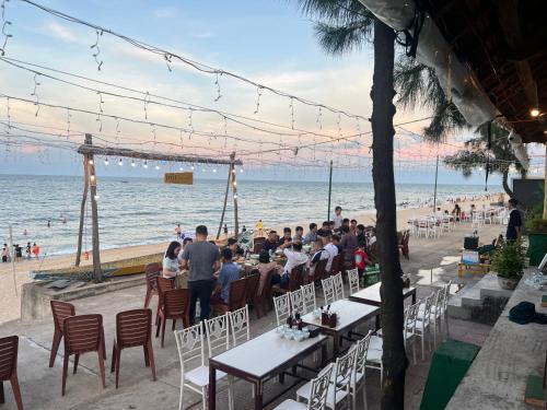 En generel havudsigt eller havudsigten taget fra hotellet